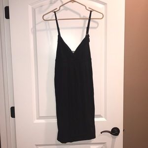 Black strappy dress American Eagle